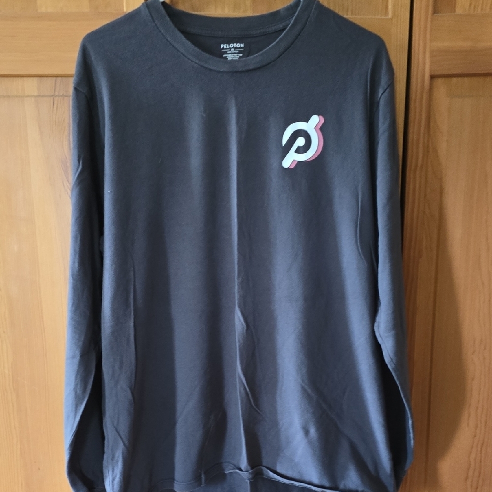Peloton Charcoal Long Sleeve Tee